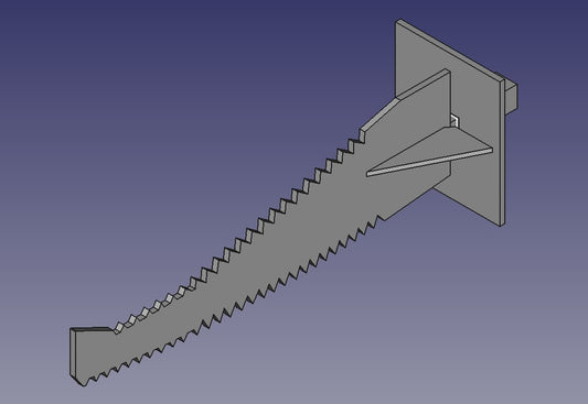 Ripper attachment for the Xsystem for tractors and skid steers