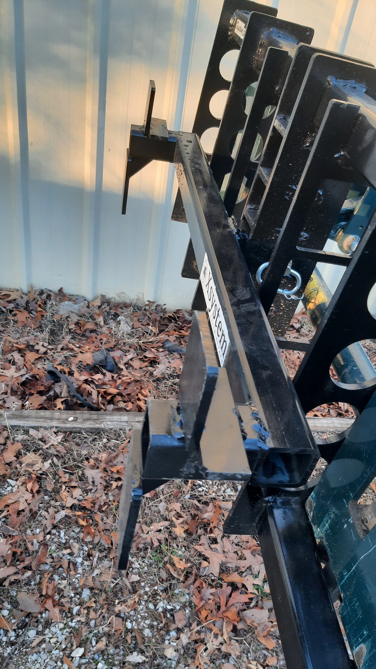 Xsystem dual trash can hauler attachment