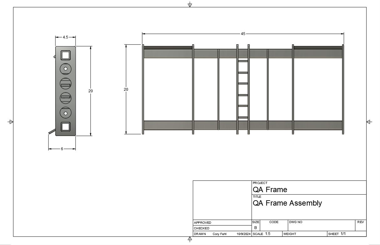 Xsystem SSQA frame